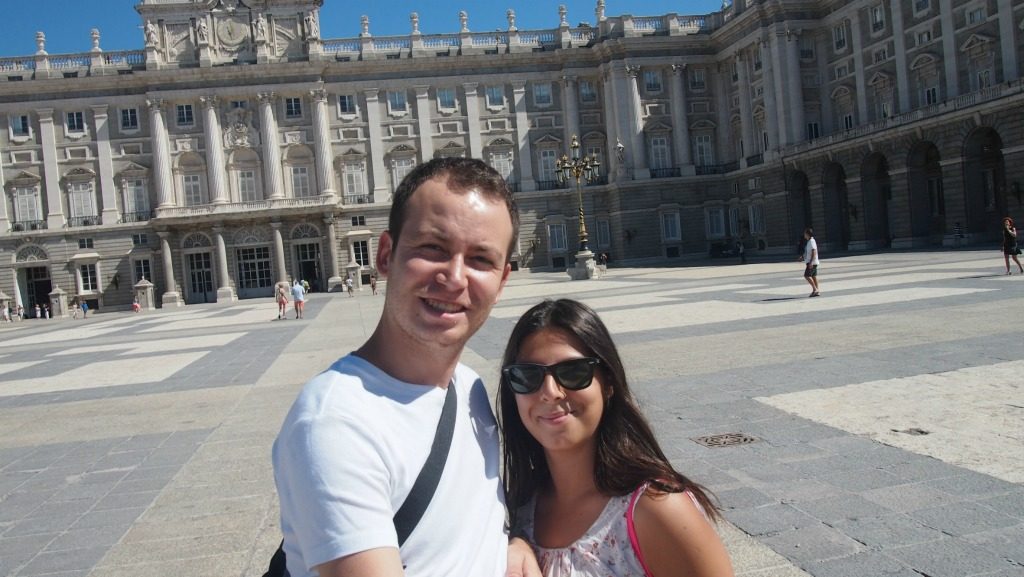 Palacio Real ve Biz :)